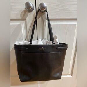 Kate Spade Classic Black Staci Laptop Tote
